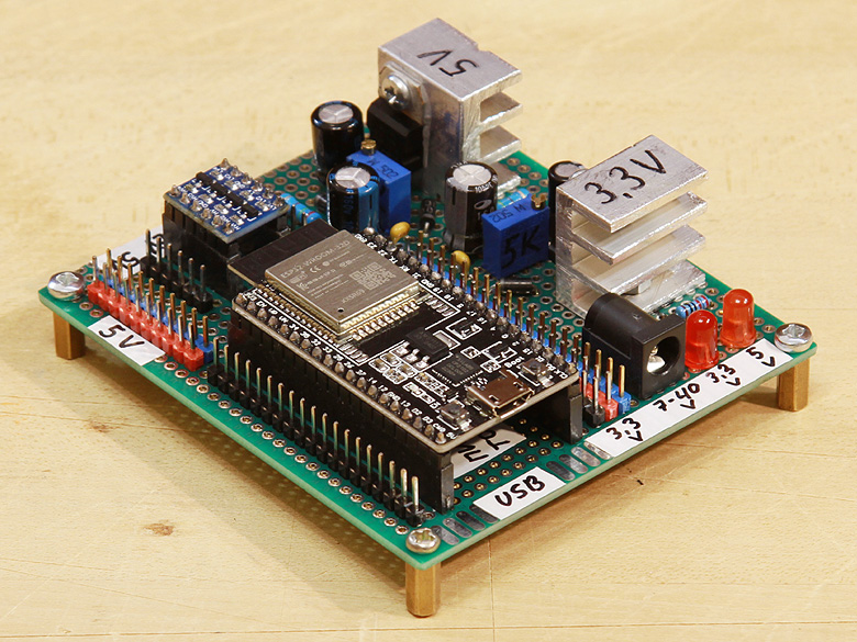 Шилд для ESP32 DevKitC v.4